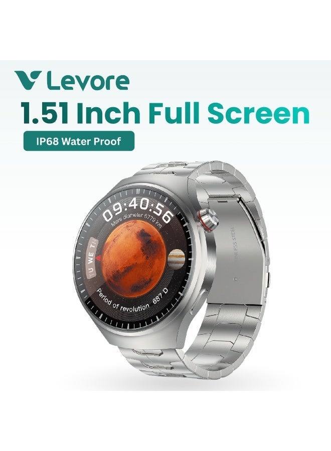 ليفور ساعة LEVORE الرائدة الذكية ذات الشاشة الكاملة - Image 1